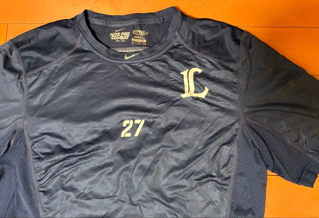 西武ライオンズ　＃27炭谷銀仁朗　支給品・実使用品