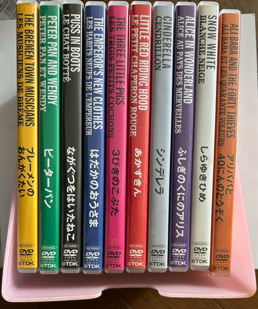 チャスピー　英語DVD　TDKえいごどうわ館　教材