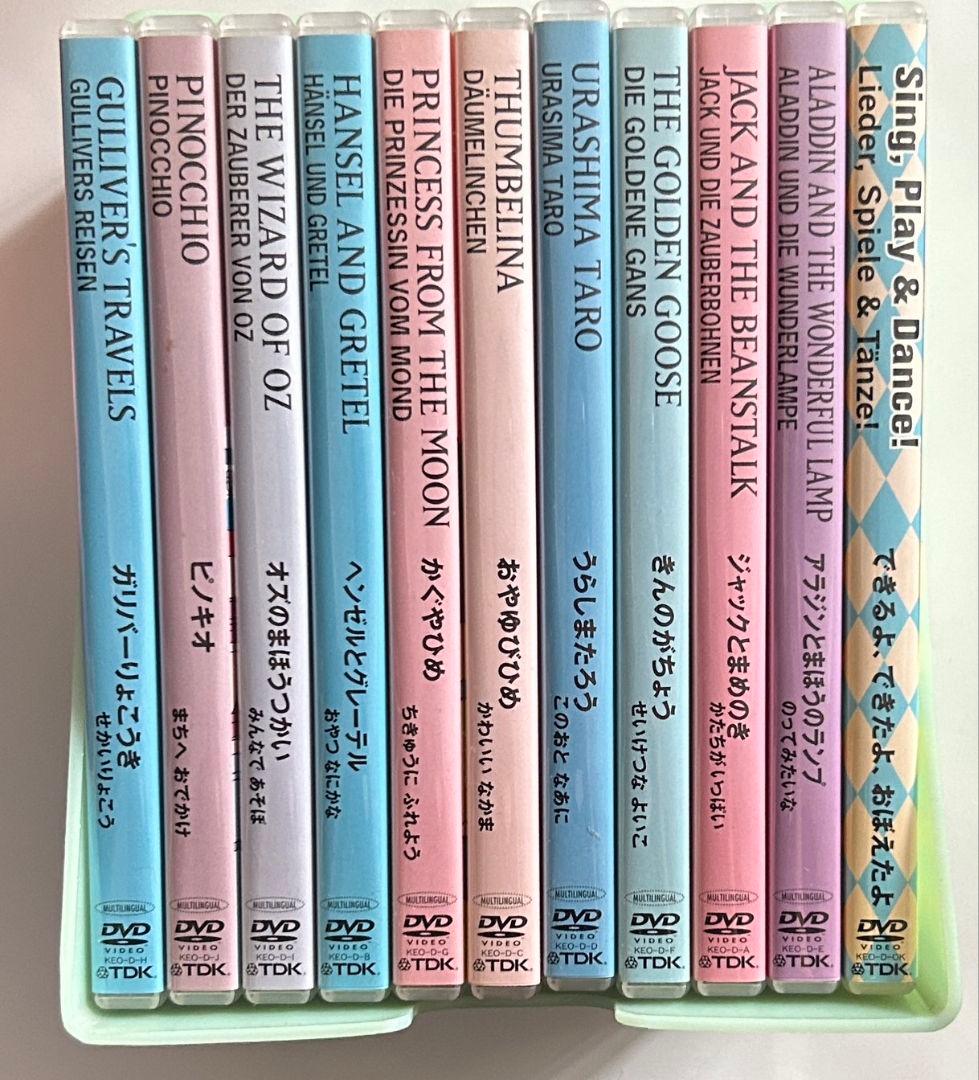 チャスピー　英語DVD　TDKえいごどうわ館　教材