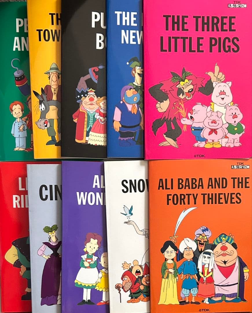 チャスピー　英語DVD　TDKえいごどうわ館　教材