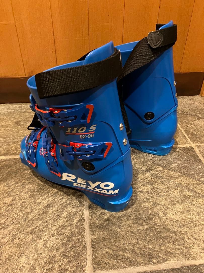 REXXAM R-EVO 110S 26.026.5 レグザム　スキーブーツ　青