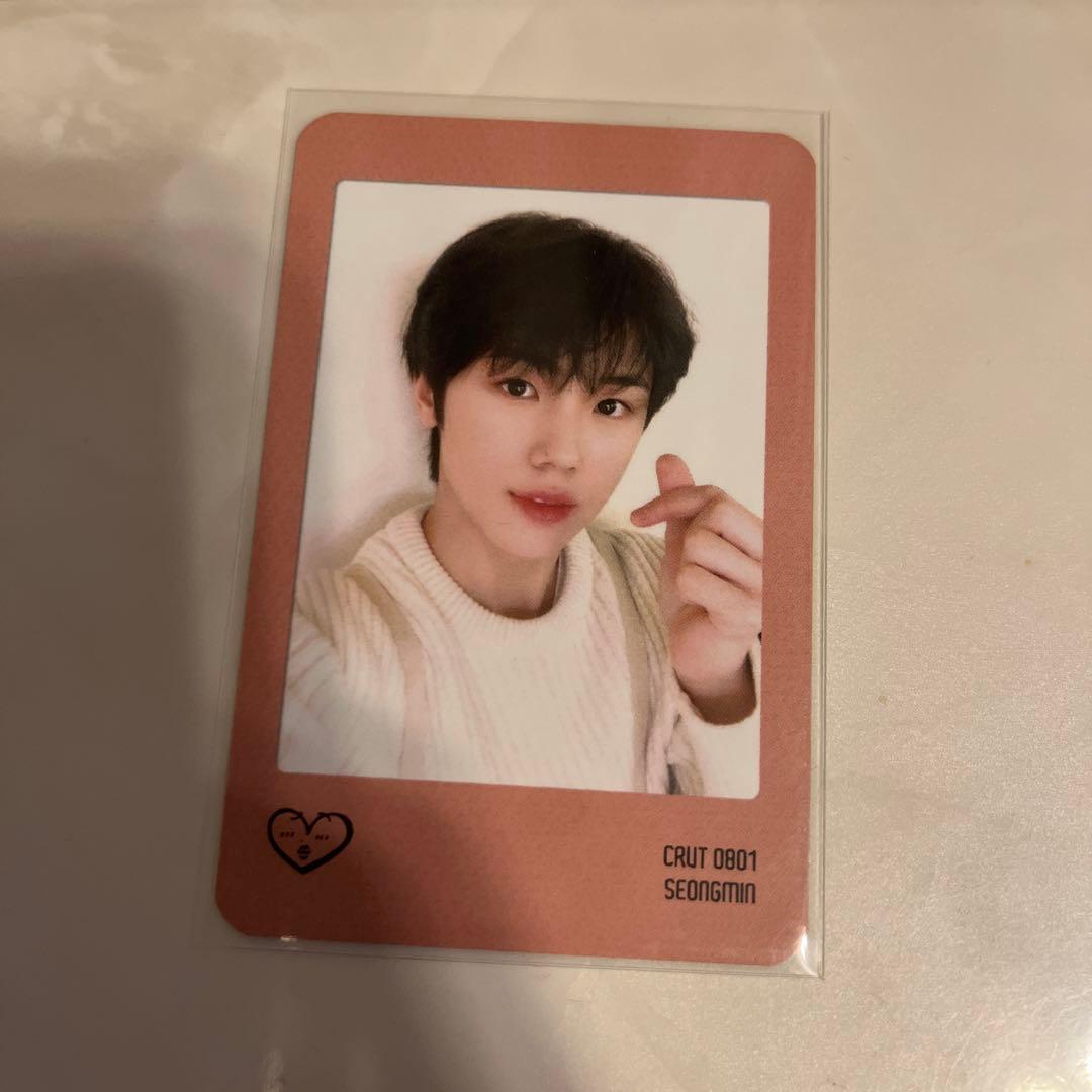 cravity ソンミン コンカ ハートトレカ