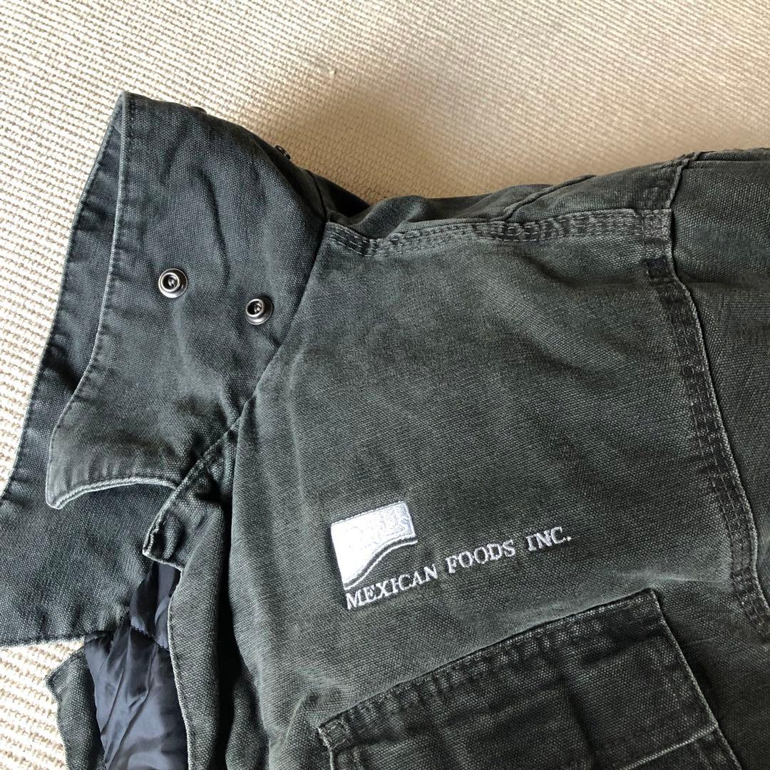 カナダ製 TOUGH DUCK タフダック ワークジャケット 企業ロゴ 古着