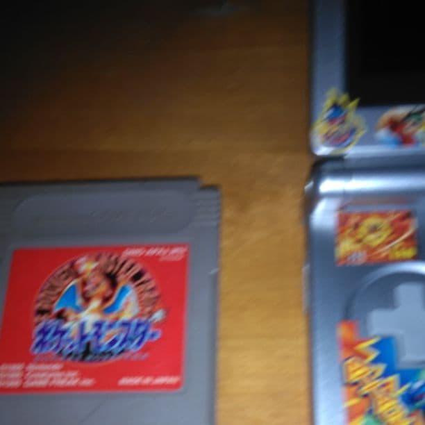 ゲームボーイアドバンスとポケットモンスター赤ソフト