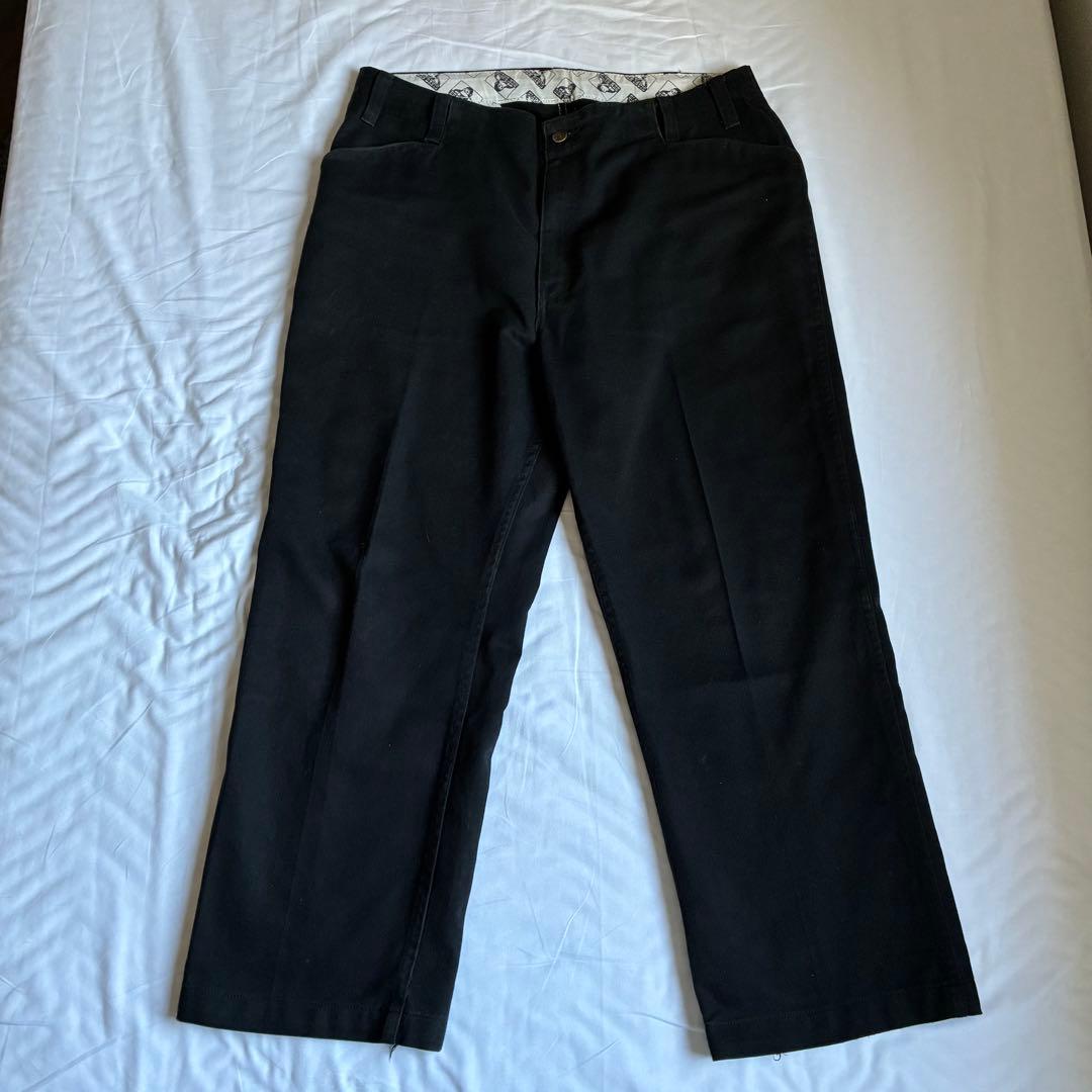 90sビンテージベンデイビス フリスコジーンズワークパンツUSA黒ブラックW38