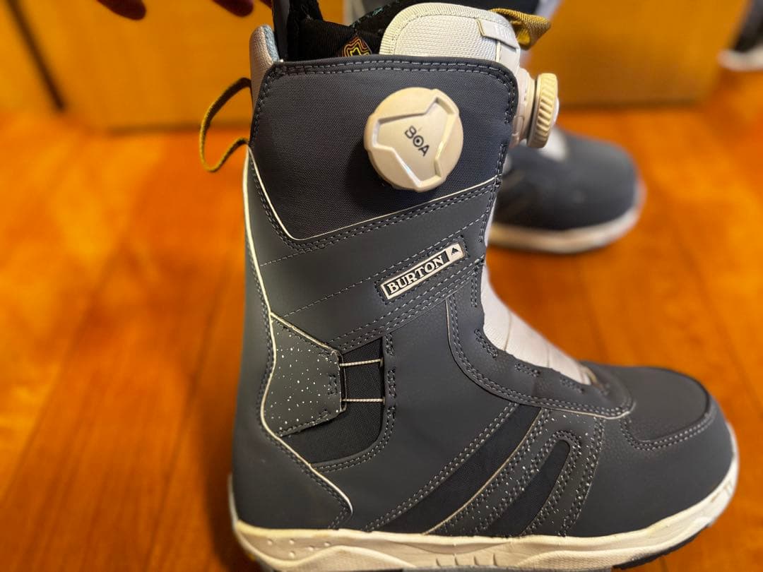 BURTON スノーボードブーツ BOAシステム グレー