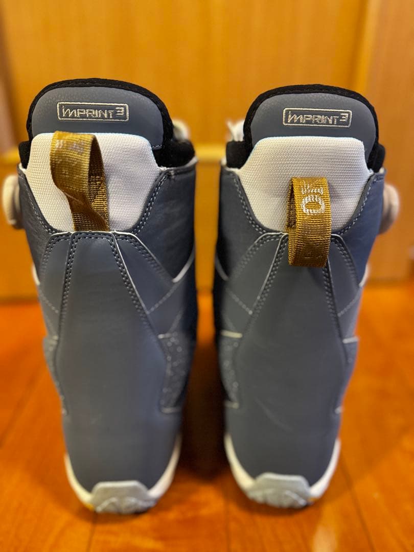 BURTON スノーボードブーツ BOAシステム グレー