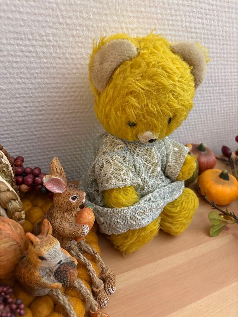 DDRベア　黄色② アンティーク