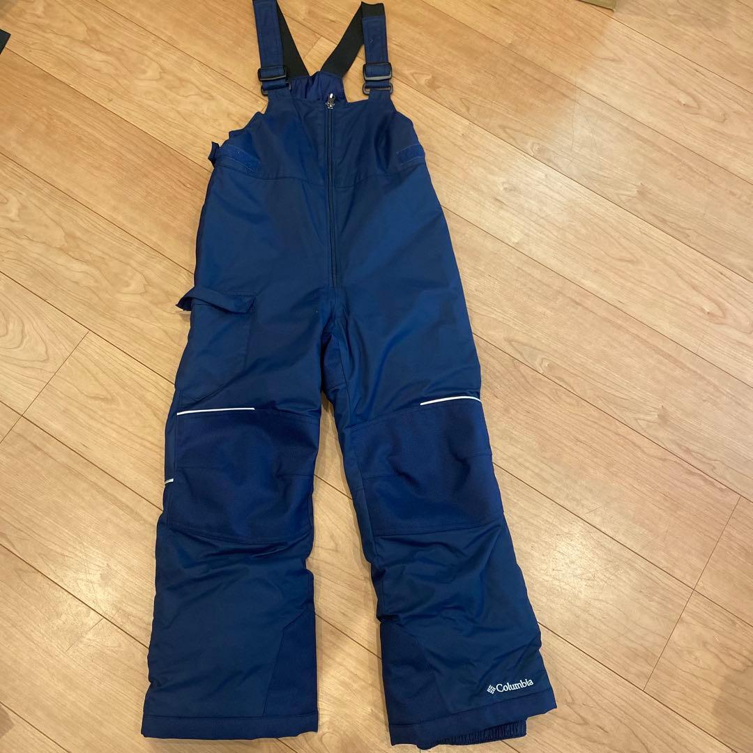 【最終値下げ】☆美品　Columbia スキーウェア　上下セット140〜150