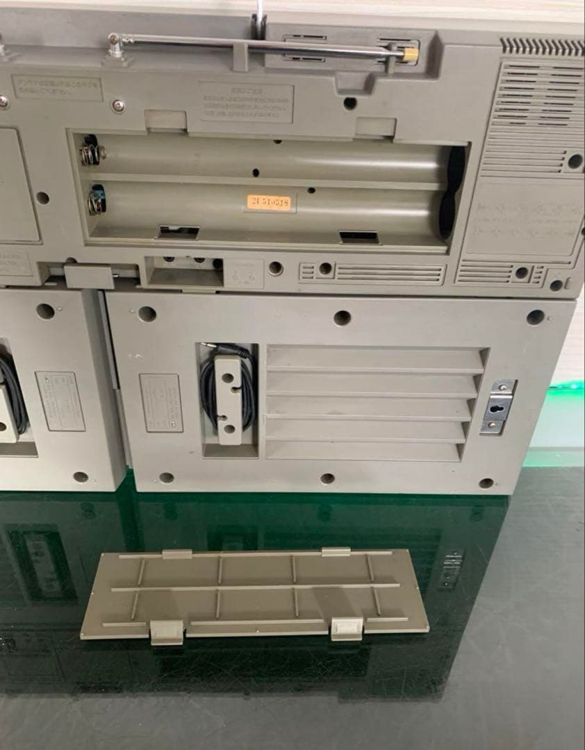 希少昭和レトロ東芝大型ラジカセ RT-S98メンテナンス済み中古動作品ビンテージ