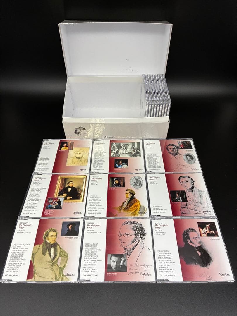 シューベルト　クラシック　CDボックス　FRANZ SCHUBERT