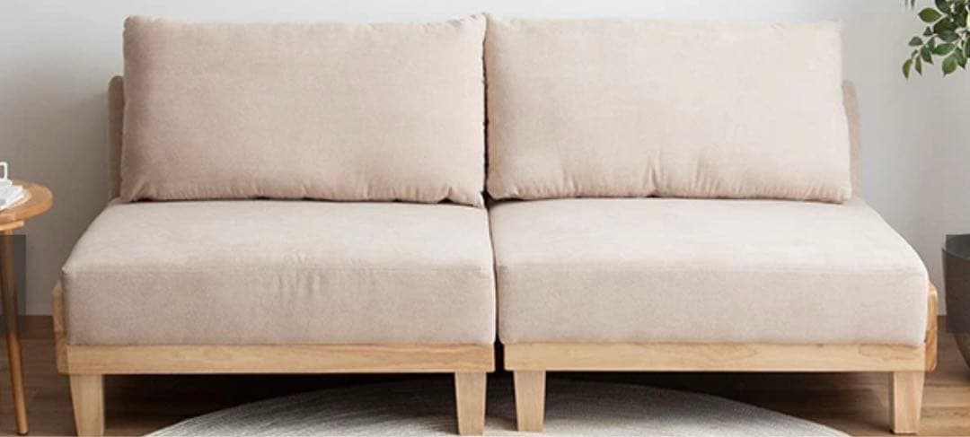 エステラ【Estela】 リクライニングソファベッドen-219 半分だけ