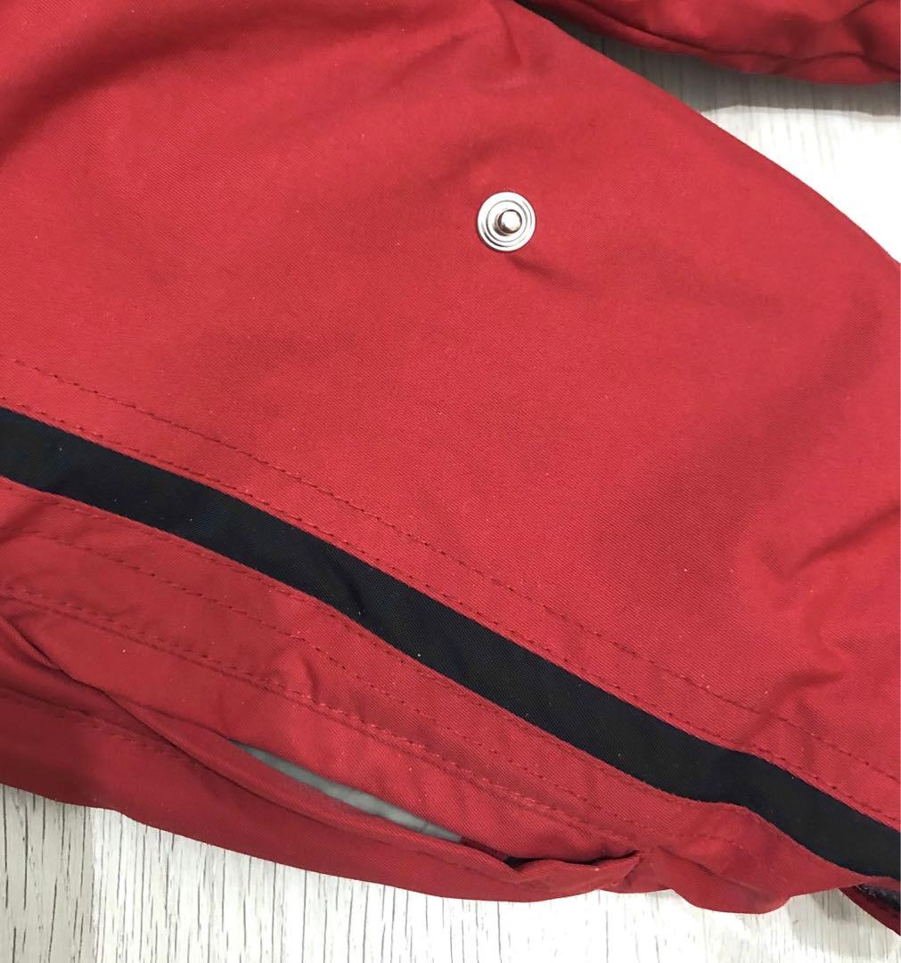 DESCENTE デサント スキーウェア 上下セット 赤 9号 レディース