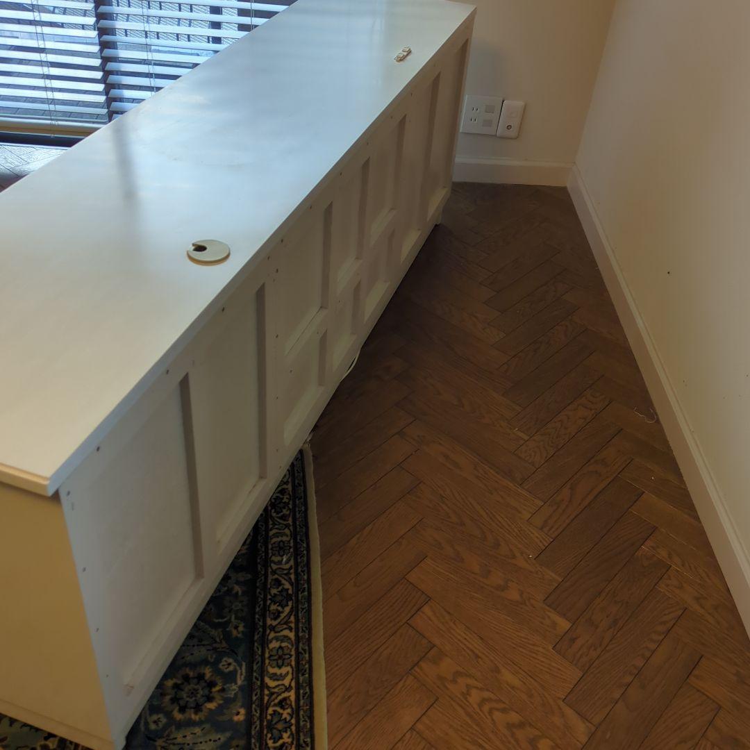 テレビボード　ホワイト　テレビ台 引き出し付き