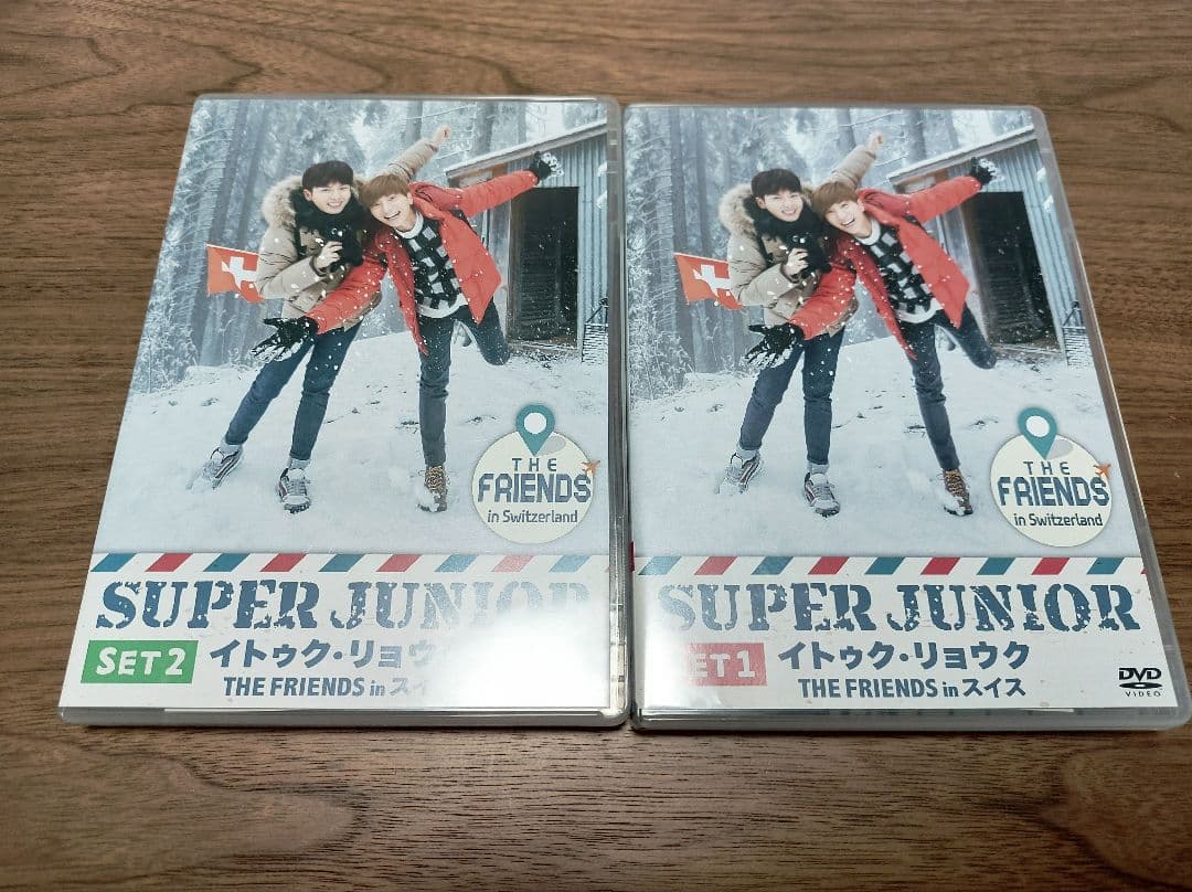 【匿名配送】SUPER JUNIOR イトゥク・リョウク DVD２枚セット