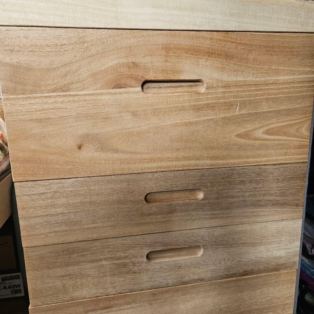 キャスター付き桐衣装ケース