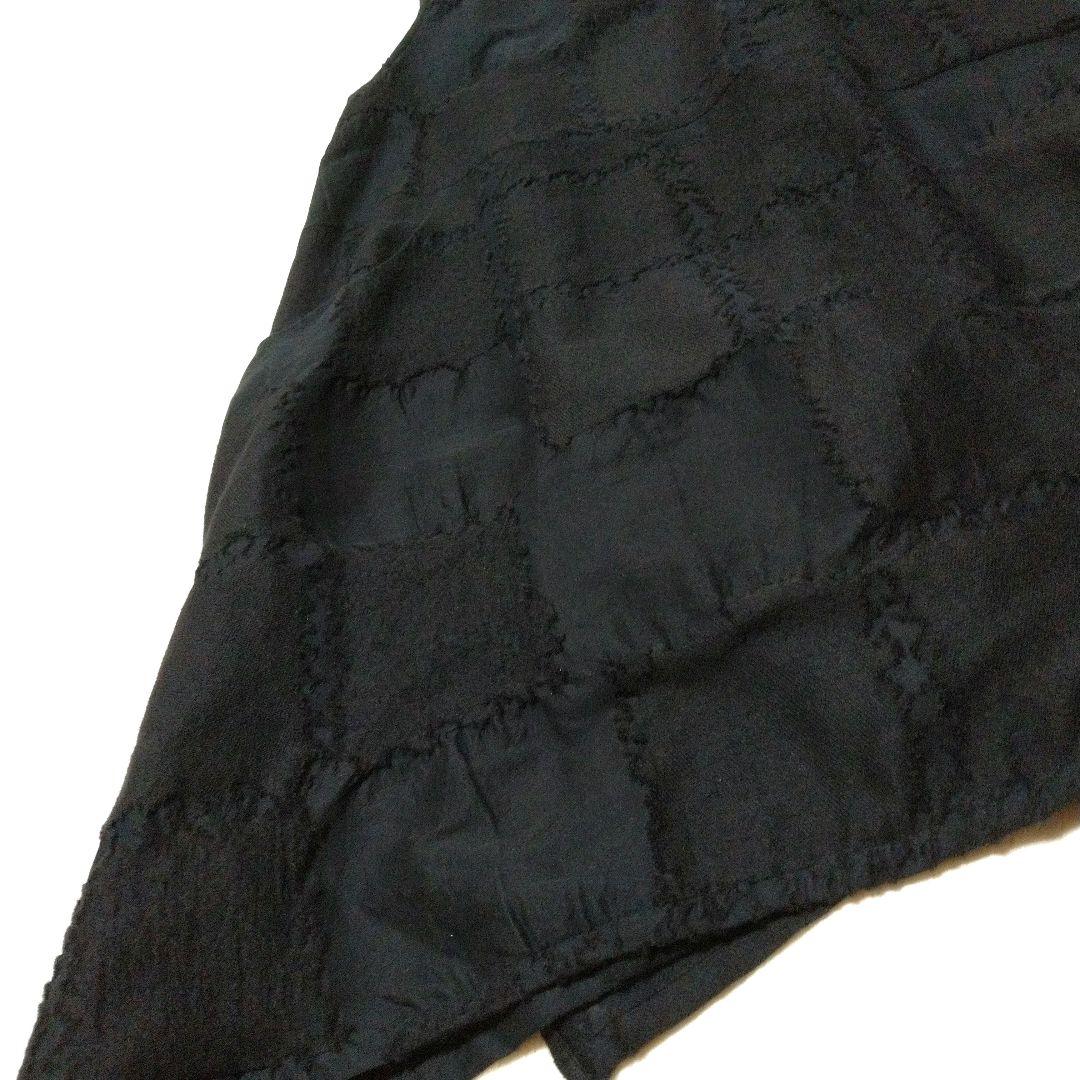 美品　慈雨　ワンピース　ウール　黒　L　センソユニコ