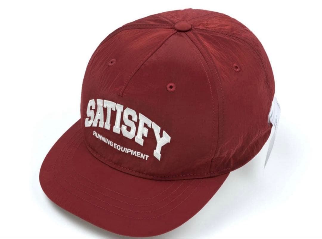 satisfy サティスファイrunning 5‑Panel Pinch Cap