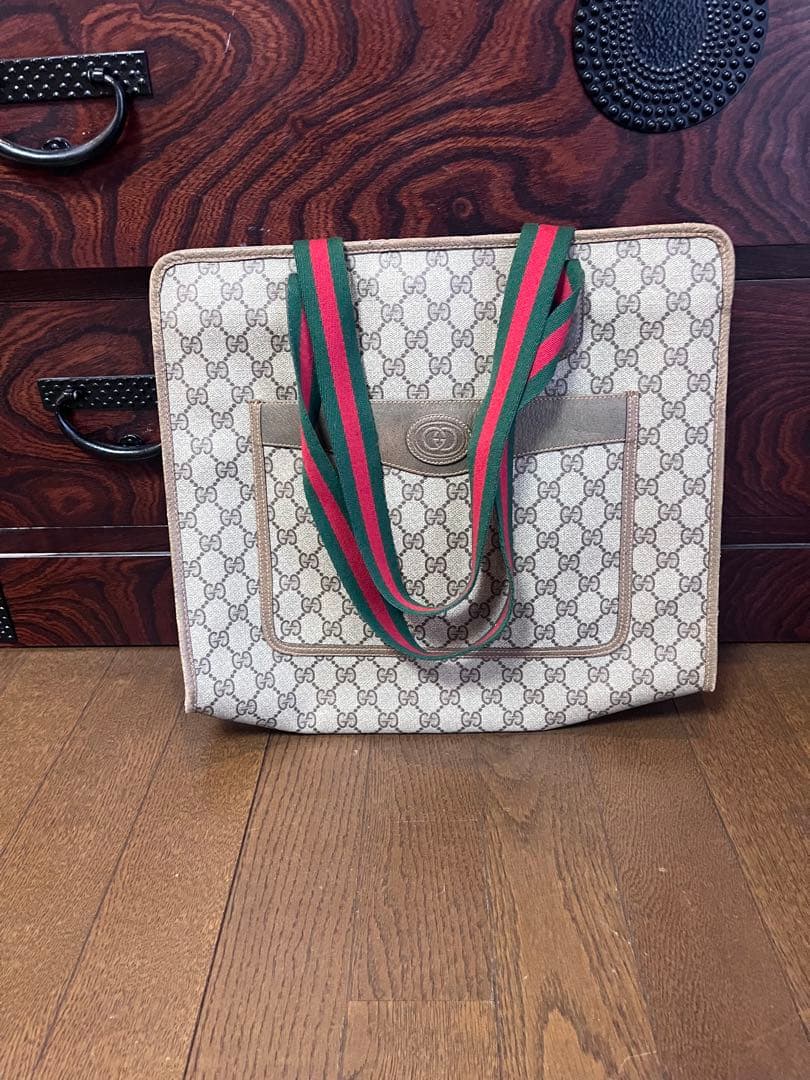 Gucci GGパターンビジネスバッグ トートバックアンティーク ユニセックス