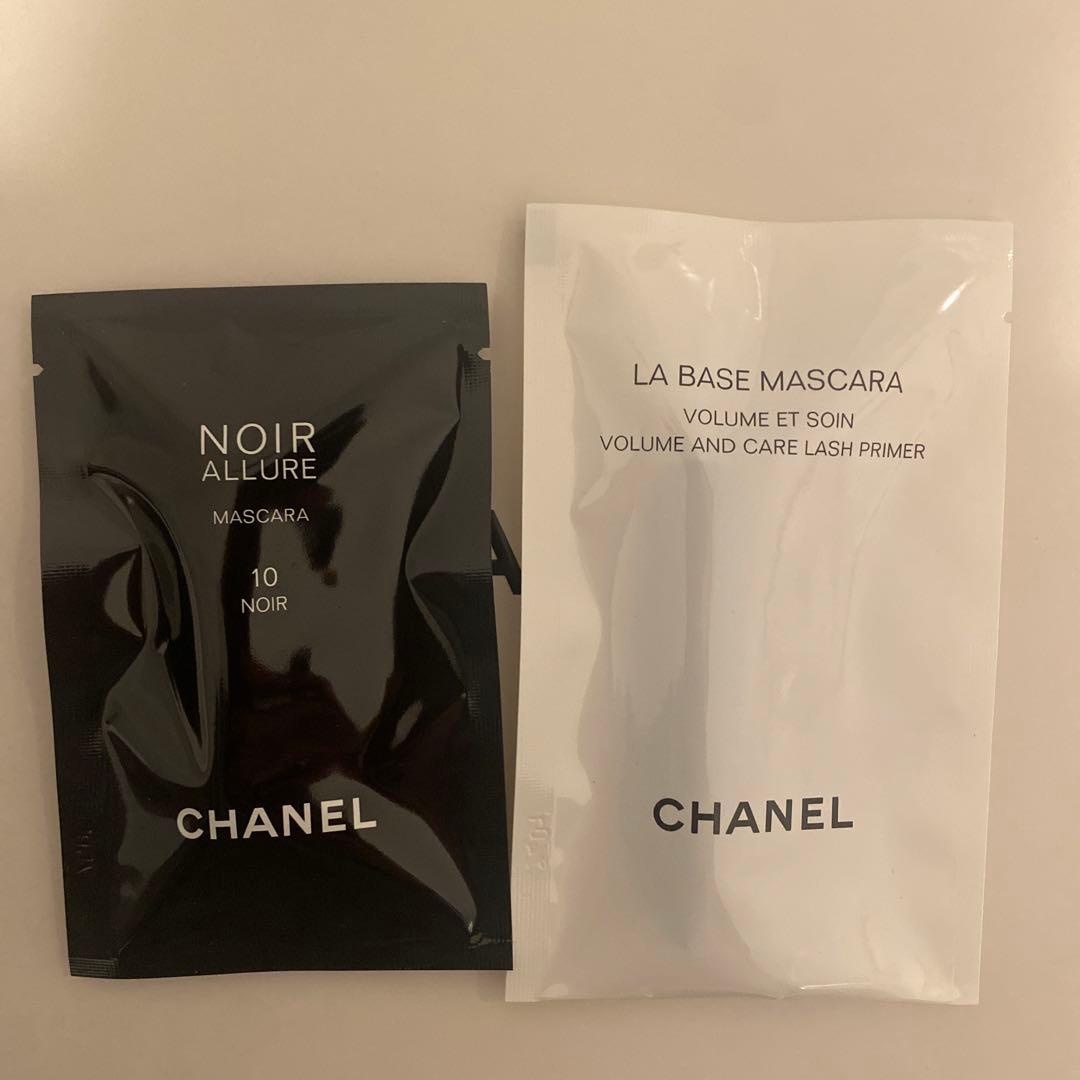 CHANELコスメセットツイードポーチ 海外限定ホリデー ハンドクリーム＆リップ