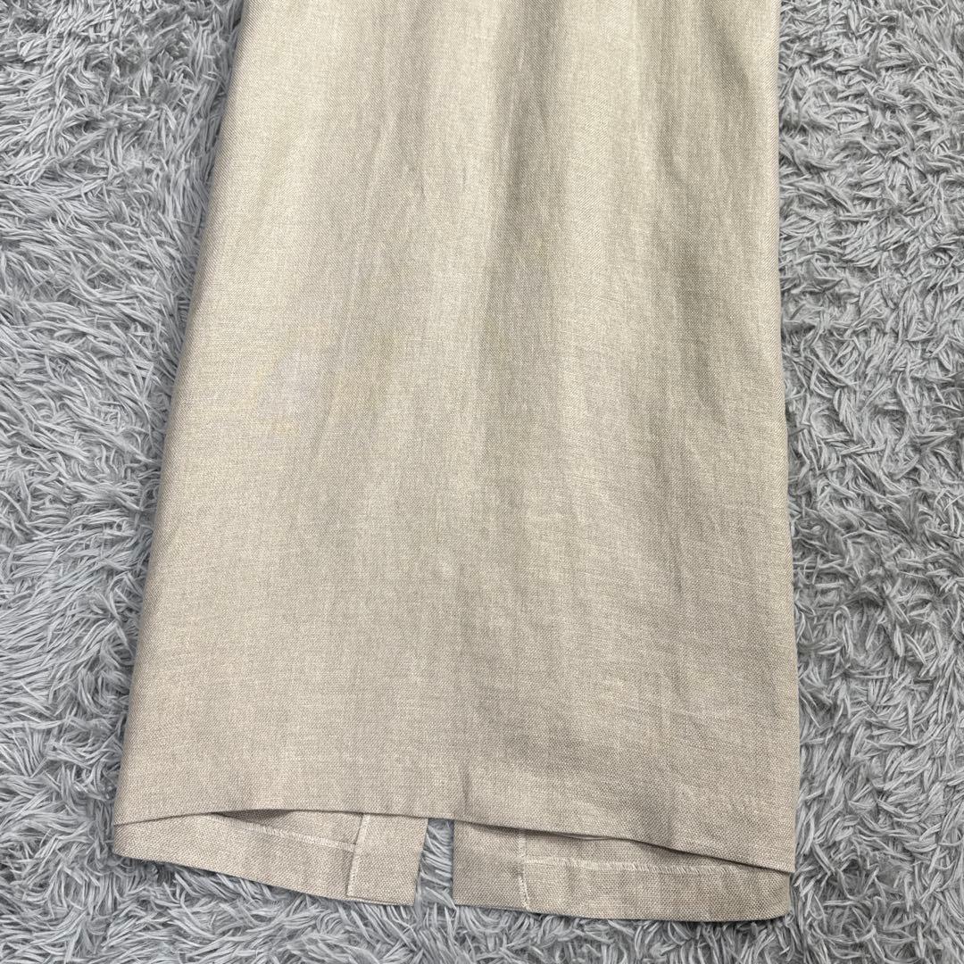 美品✨24SS ハウスオブロータス イソザイツカイワンピース リネン スキッパー