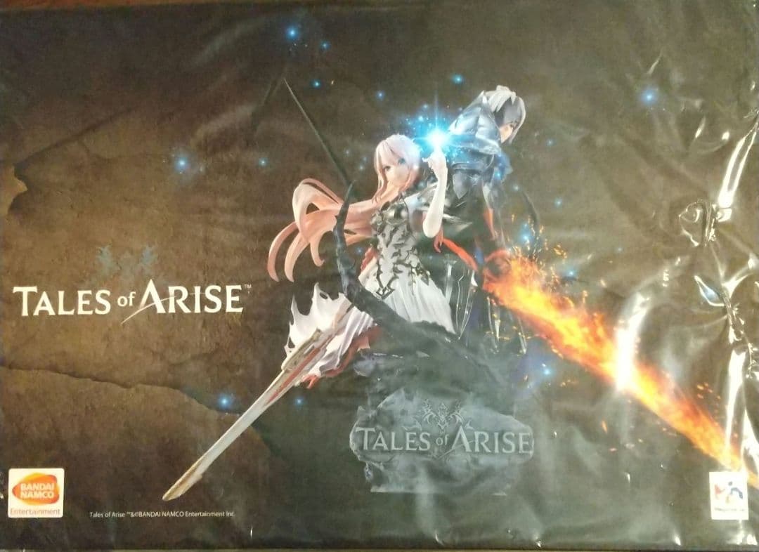 ★【未開封】テイルズオブアライズ　スタチューフィギュア+デスクマット+試供品