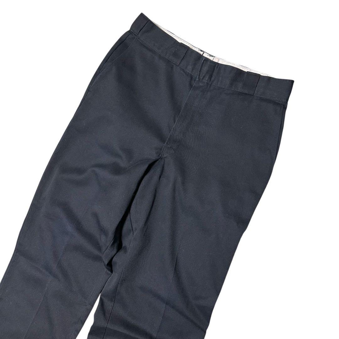 80s USA製 Dickies ディッキーズ TALON ダークネイビー 34