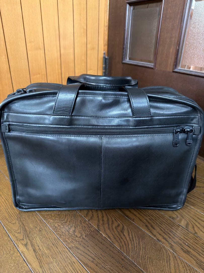 TUMI 超美品 ALPHAナパレザー バッグ 国内正規品ギャランティカード付