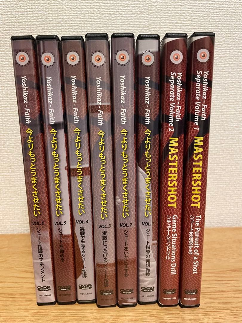 「今よりもっとうまくさせたい」VOL1〜6+「MASTERSHOT」VOL1.2