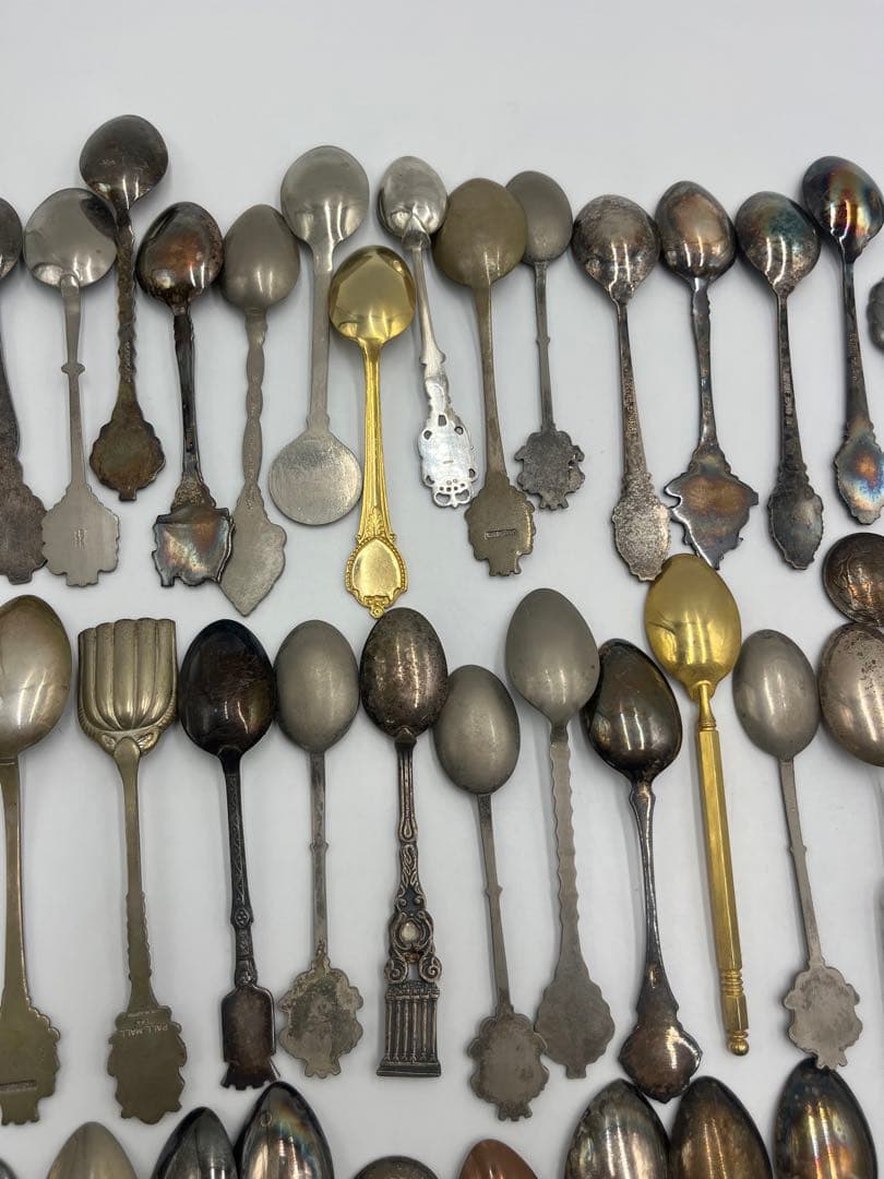 海外　アンティーク　スプーン　シルバー　海外観光地装飾　まとめ売り