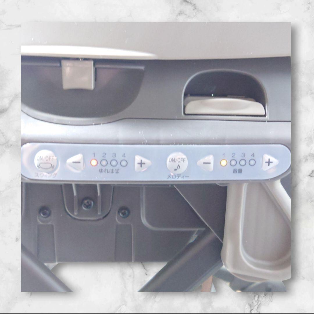 【ほぼ未使用】Combi コンビ ネムリラAT 新生児 自動 ハイローチェア