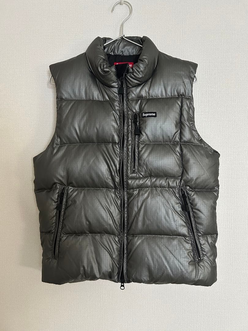 SUPREME 13AW Silver Ski Vest サイズS