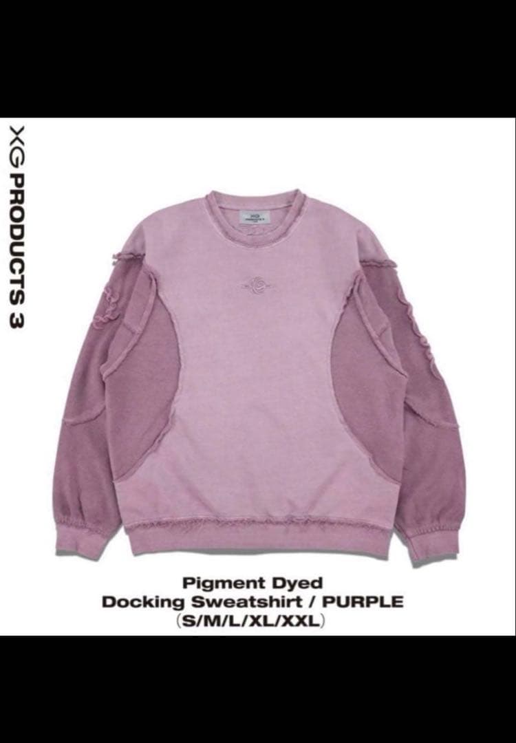 トップス XG Sweatshirt / PURPLE
