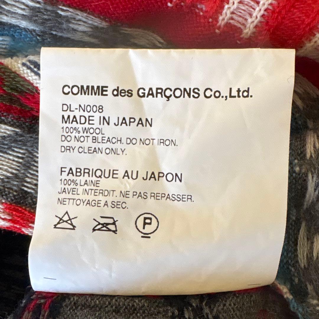 Mサイズ：コムデギャルソンオムドゥ AD2013 切替し セーター グレー