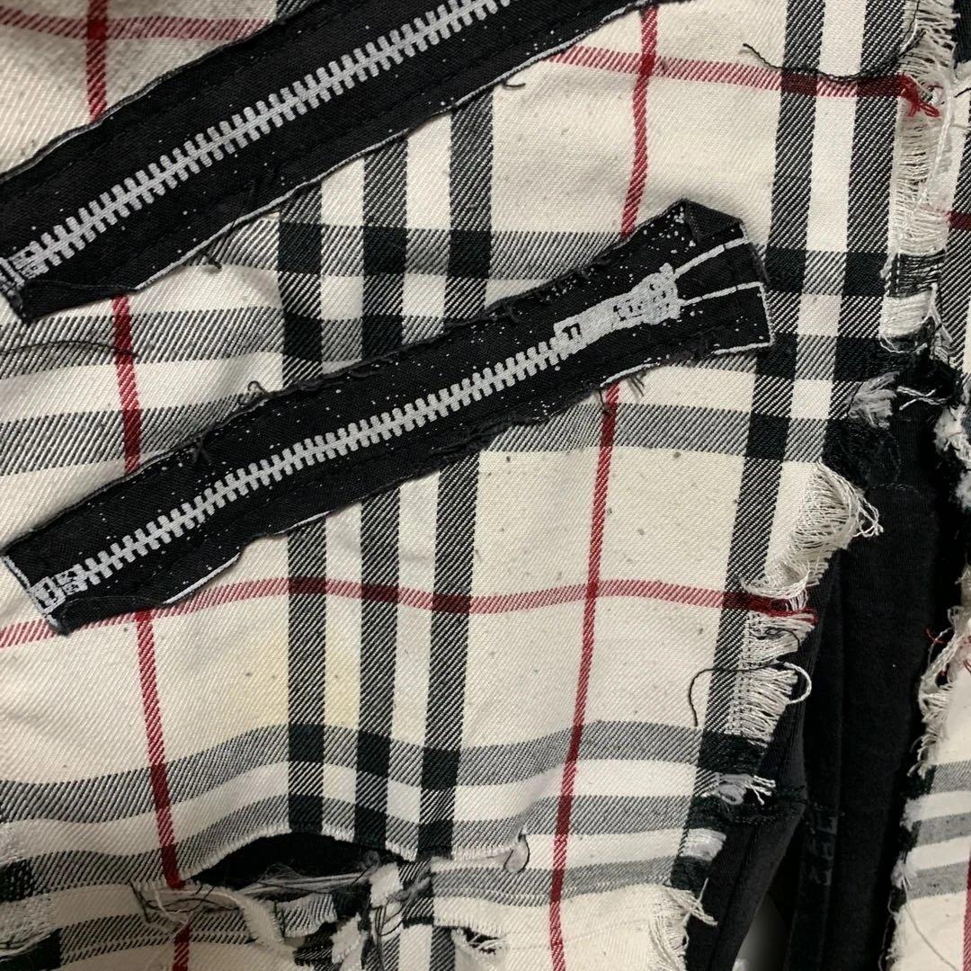 エイチナオト フォーエバーアナーキー V系 パンク ロック ドクロ 骸骨 ズボン