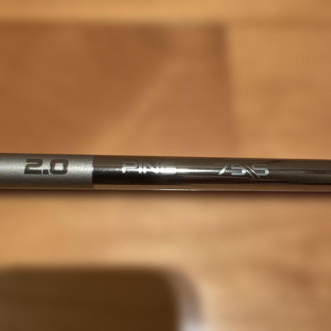 PING ピン ツアー2.0クロー 75S シャフト 3W 5W 希少　美品