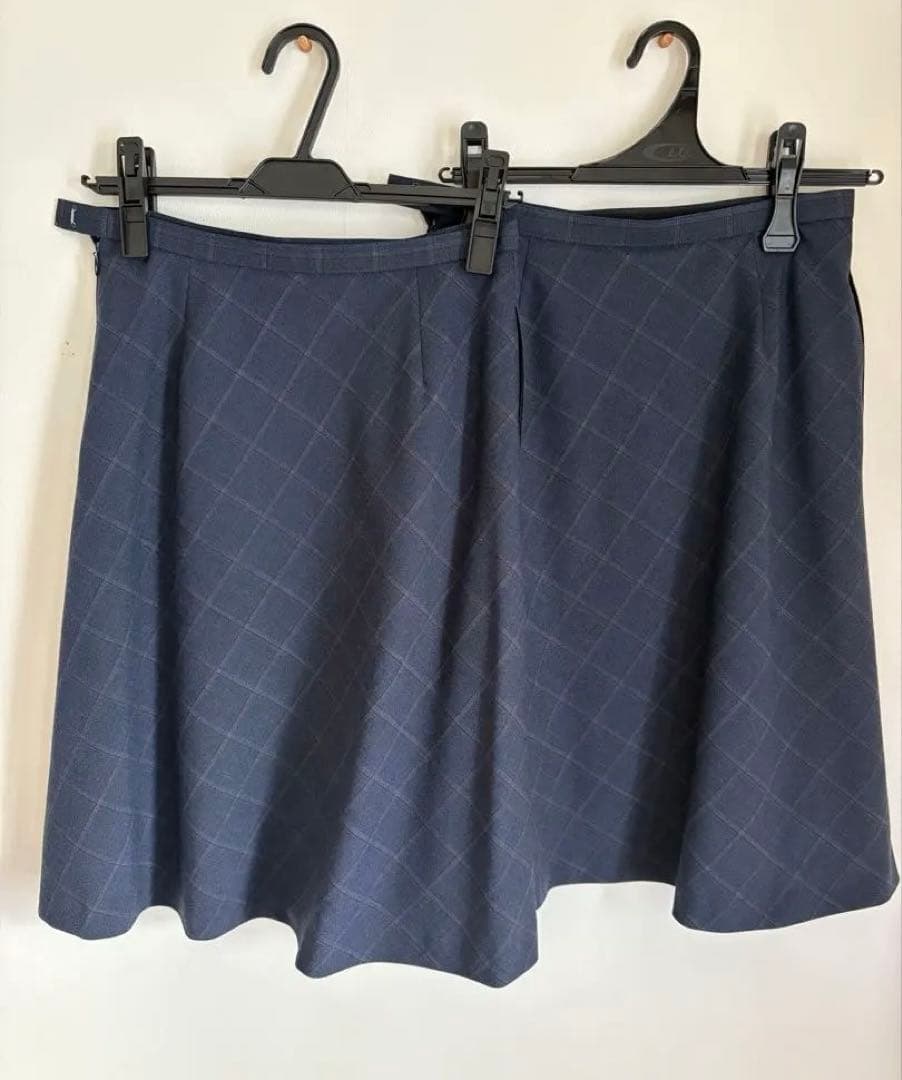 事務服　ベスト×2、スカート×2 セット