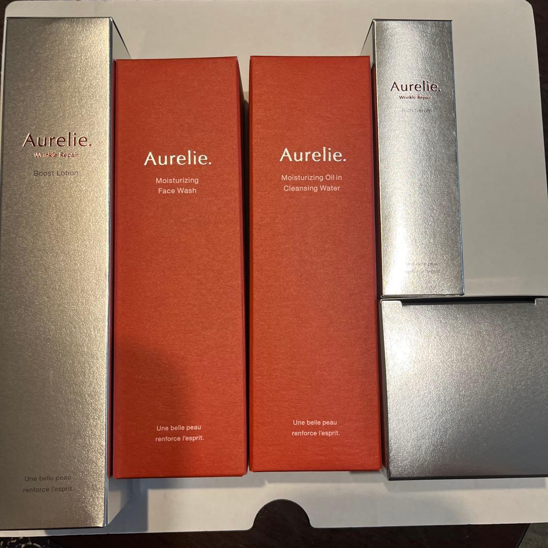 【新品未使用】Aurelie プレミアムエイジング集中ケア5点セット