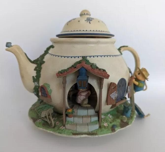 ENESCO エネスコ オルゴール Teapot ティーポット バンガロー