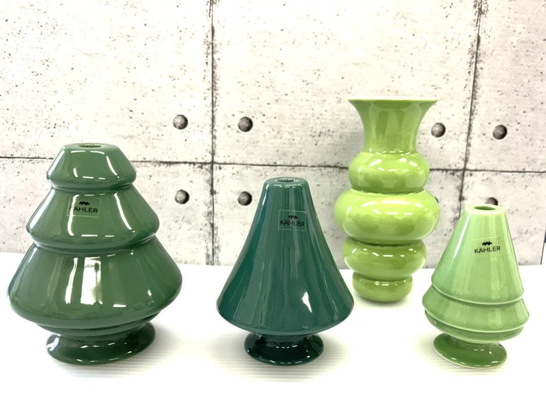 KAHLER ケーラー　 キャンドルホルダー　アヴェント　プリマヴェーラ　４点