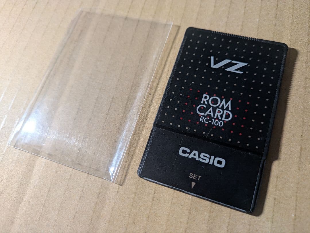 CASIO VZ RC-100 ROM カード