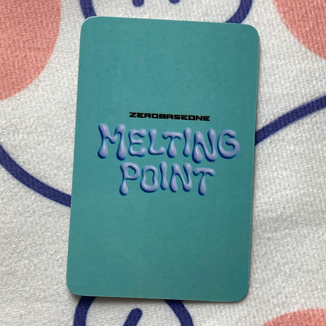 ZEROBASEONE ZB1ハンユジン meltingpoint 2週目トレカ