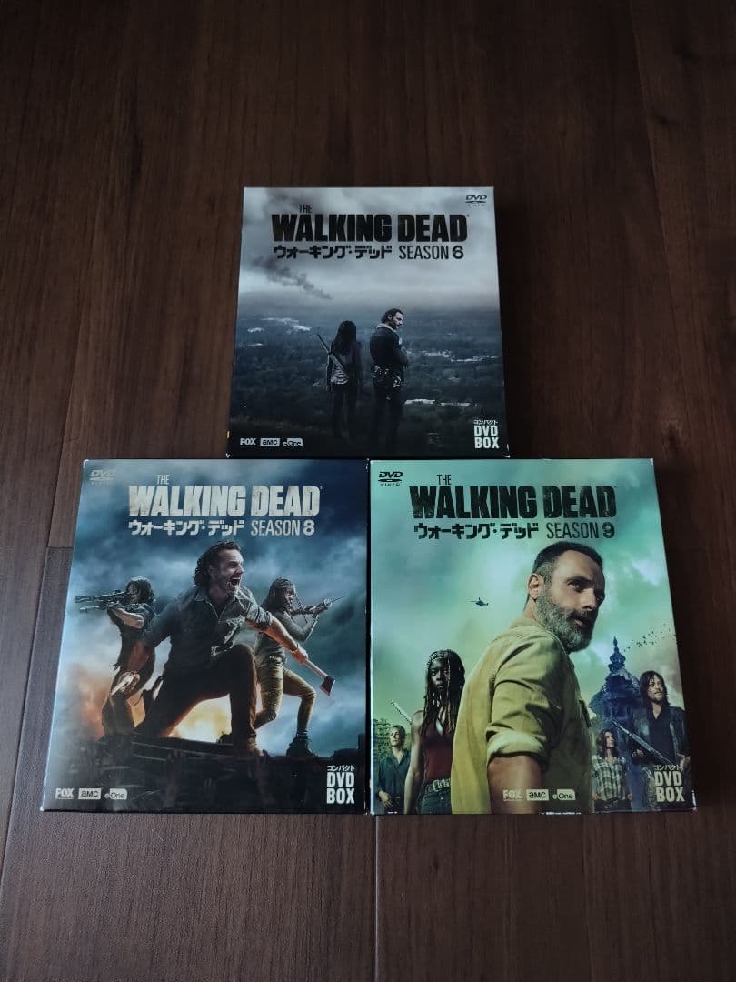 ウォーキング・デッド DVD BOX SEASON 6・8・9 まとめ売り
