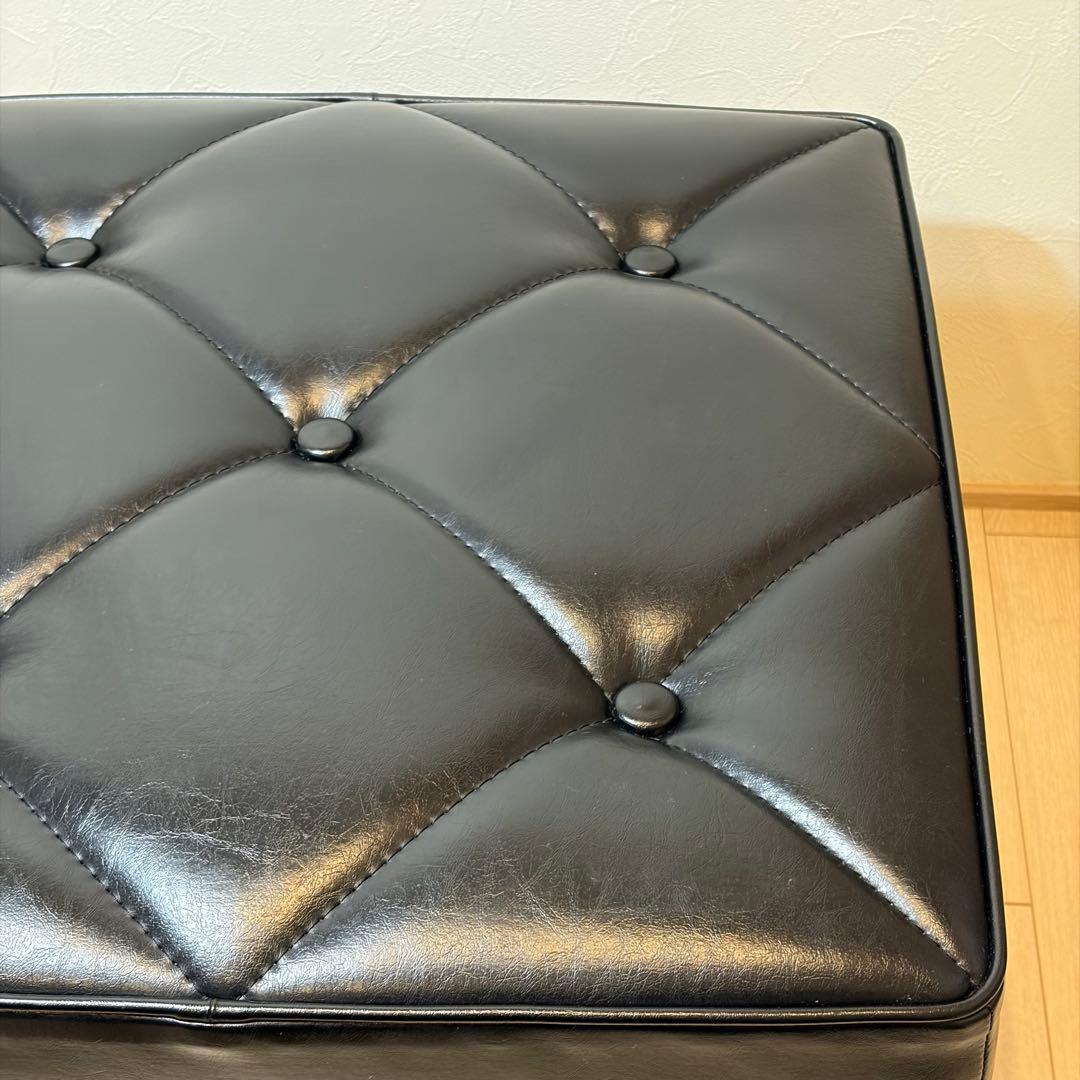 KARIMOKU60 カリモク　オットマン ブラック