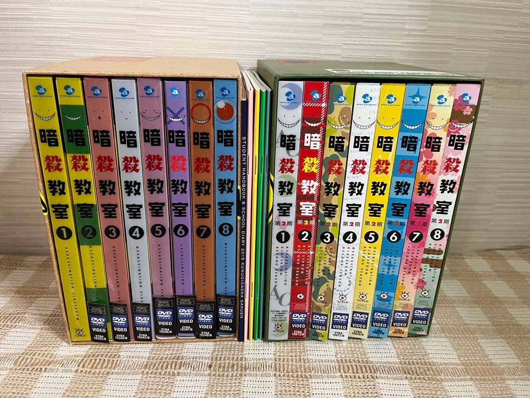 暗殺教室　1+2期　初回全16巻セット DVD