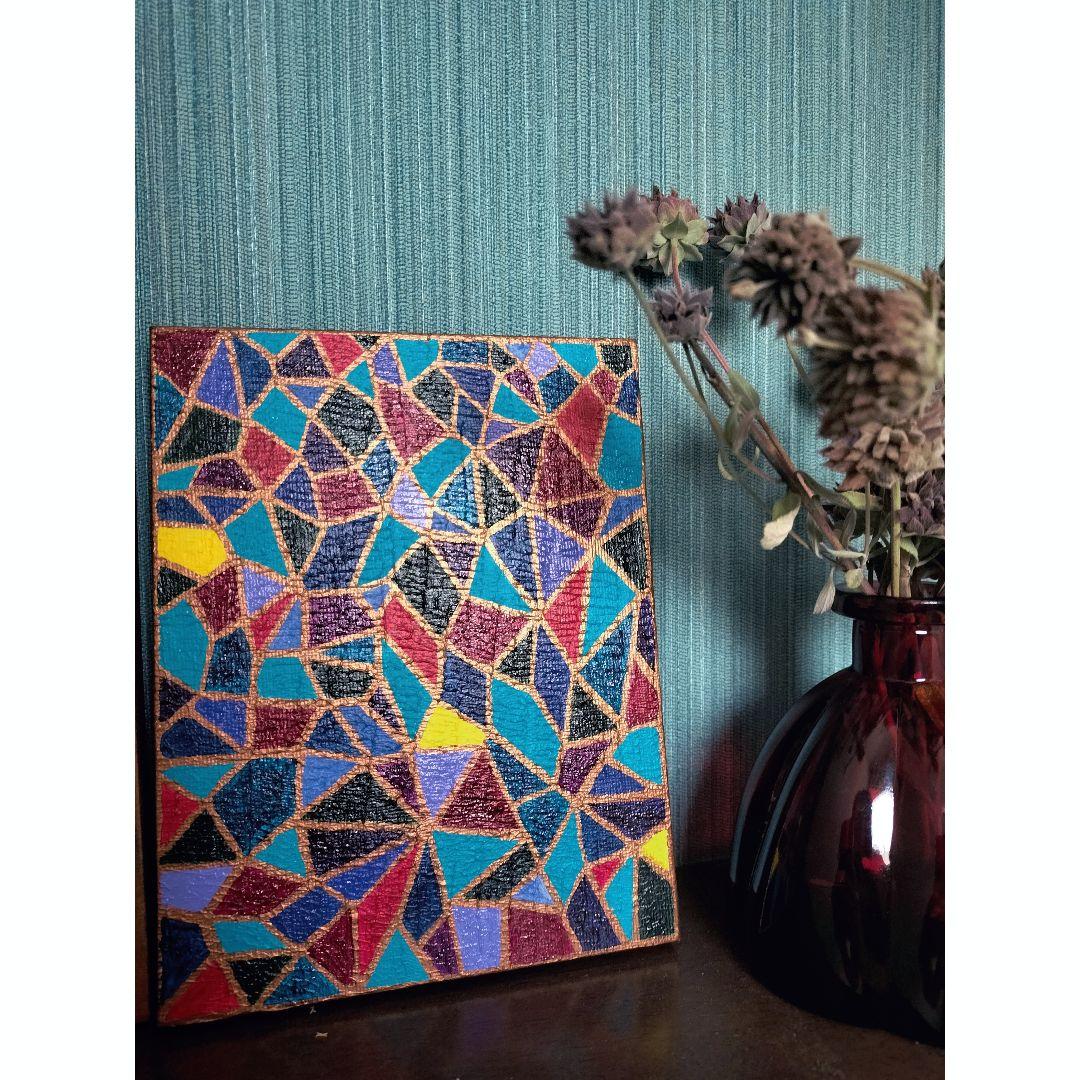 モザイクアート 小型キャンバス作品