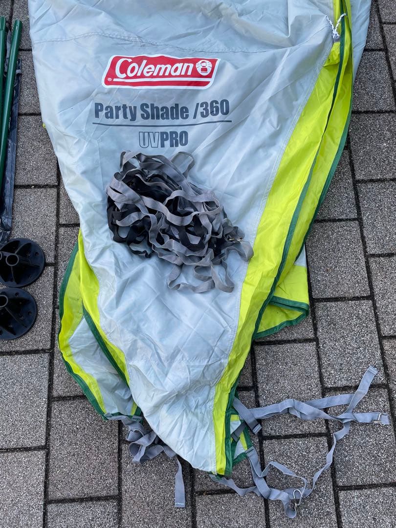 コールマン パーティーシェード 360 ライムグリーン