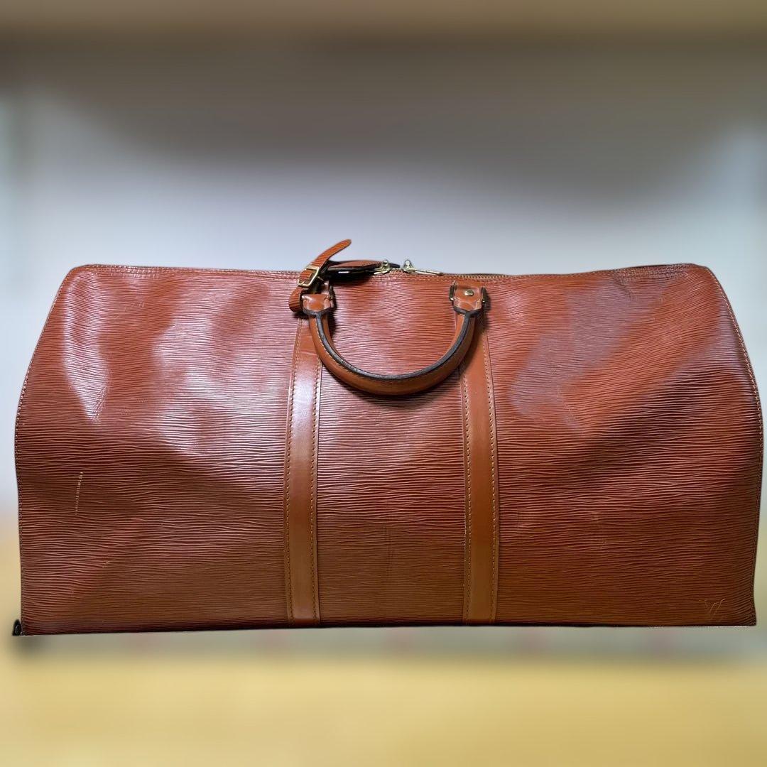 LOUIS VUITTON ルイヴィトン　キーポル55 エピ　ケニアブラウン