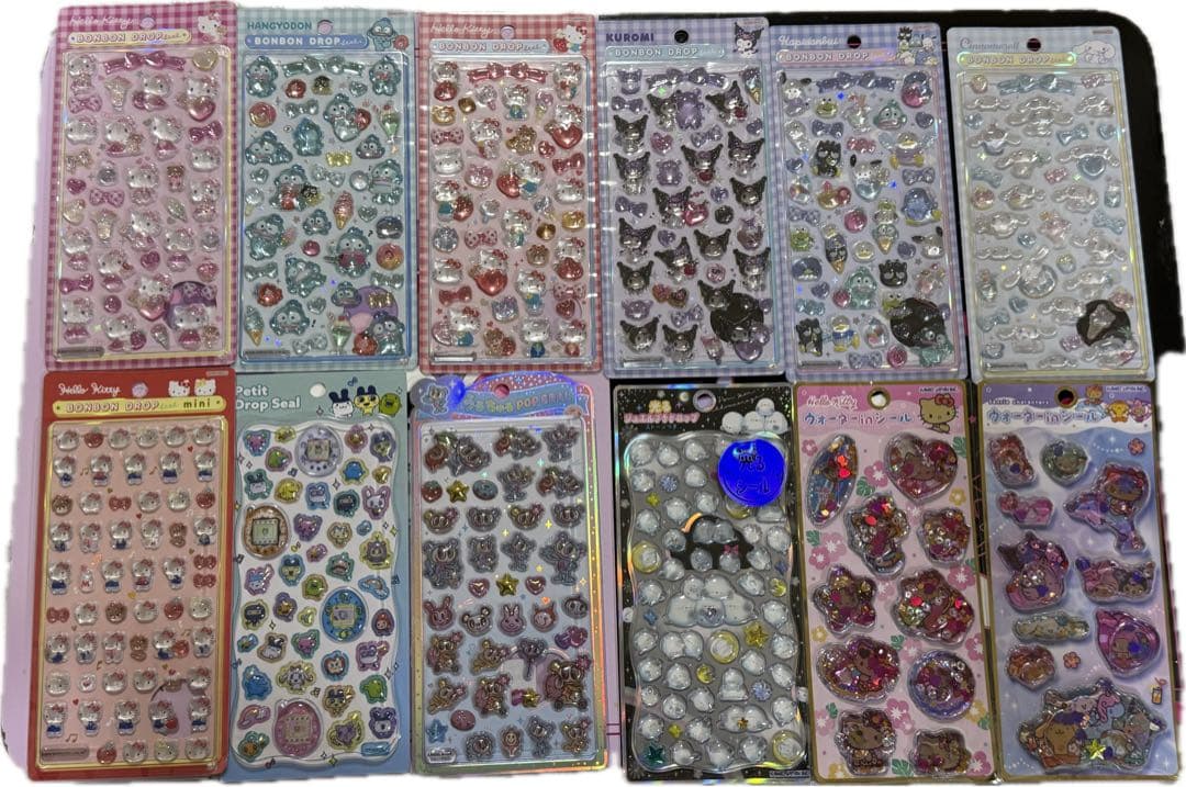 サンリオ第2弾ボンボンドロップ 他シールセット売り24枚