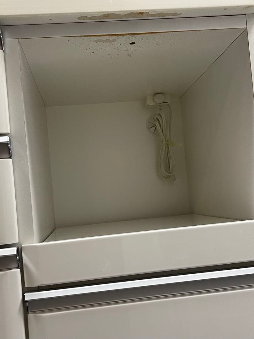 ニトリ　食器棚　幅80　クリスナ　80KB-WH